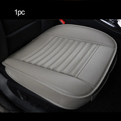 Universal Leather Car Seat Covers interior Automobiles Seats Cover Mats Auto Seat-Cover Cushion Protector Chair Pads Accessories