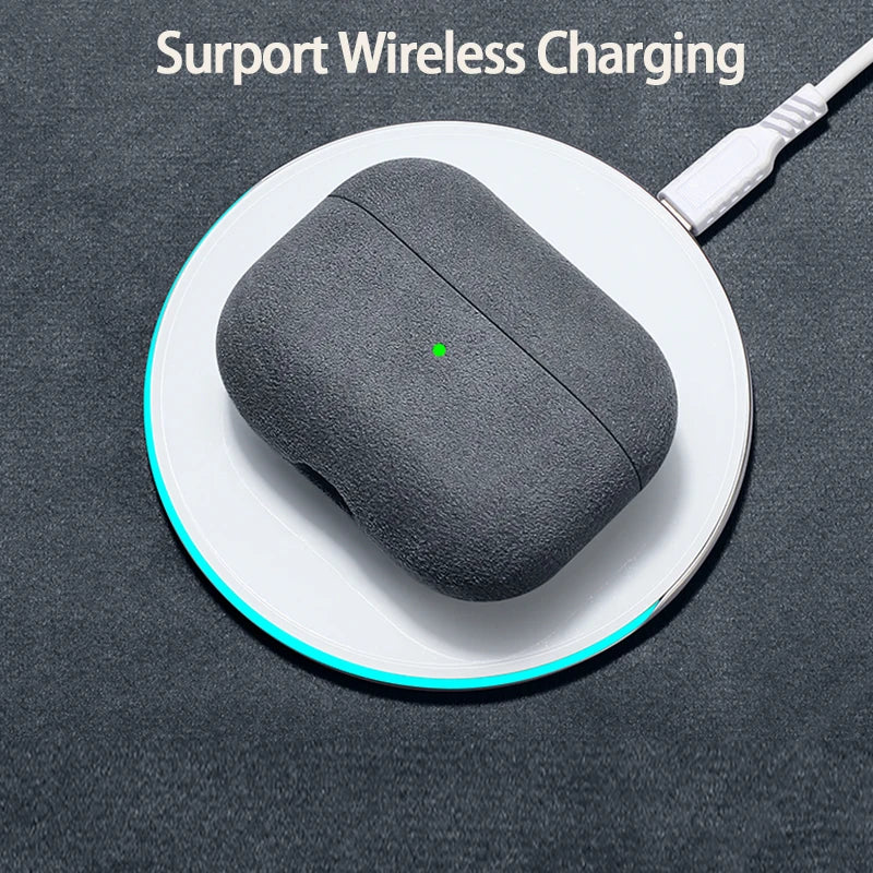 Italian Alcantara Case For Apple AirPods Pro 2 Luxury Leather Protective Cover for AirPods Pro 2nd Generation Earphone Cases