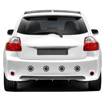 10Pcs/pack Car Door Guard Corner Bumper Protector Door Edge Trim Guard Styling Moulding Round Protective Sticker