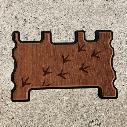 "Turkey Tracks" - Custom Speaker Shell for Turtlebox or Ecoxgear Defender