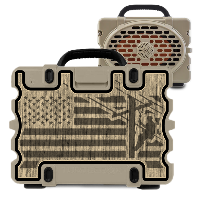 "Lineman" - Custom Speaker Shell for Turtlebox or Ecoxgear Defender