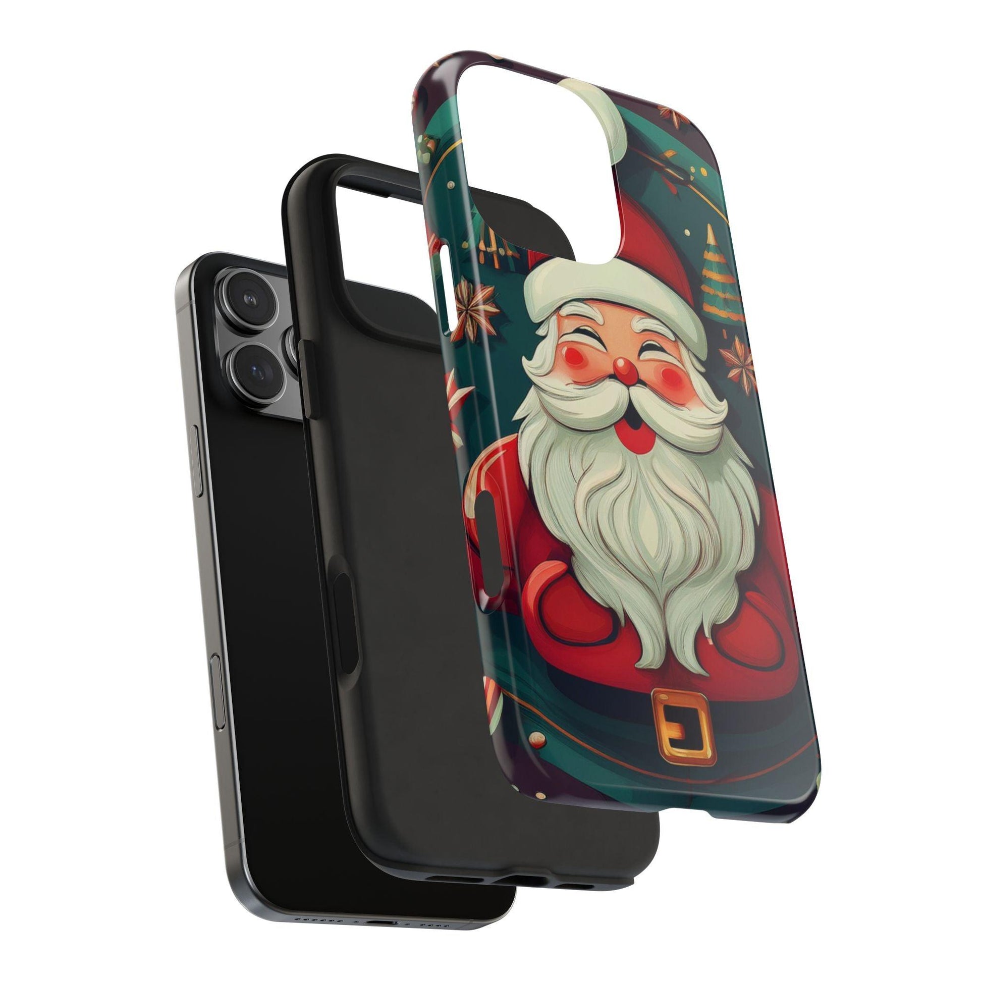 Red Santa Spread Love Tough Phone Cases - covers4phones