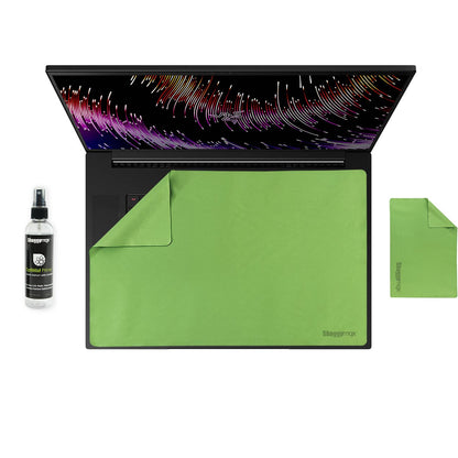 17.3" Laptop Screen Protector Keyboard Cover Microfiber & Cleaning Kit UnderWare Pac