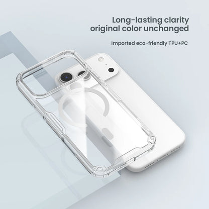 Nillkin For iPhone 17 Pro Max / 17 Air Magnetic Case Nature TPU Pro Soft  Adapt Magsafe Back Cover For iPhone 17 Phone Case