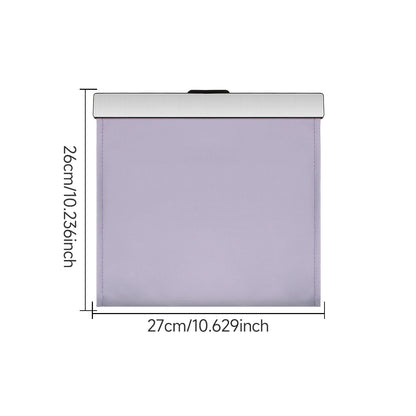 LED Car Garbage Bag Waterproof Magnetic Adsorption Trash Can Back Seat Hanging PU Leather Storage Box Pocket Leak-proof