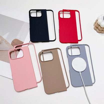 for Magsafe Magnetic Charge Hard PC Phone Case for Google Pixel 10 9 Pro Fold Skin Shell Ultra-Thin Anti-fall Protect Back Cover