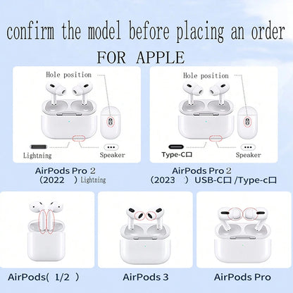 For Apple Airpods Pro/Pro2/3/4 Case Earphone Accessories Wireless Bluetooth Headset Cover Bling Glitter Soft With Cleaner Kit
