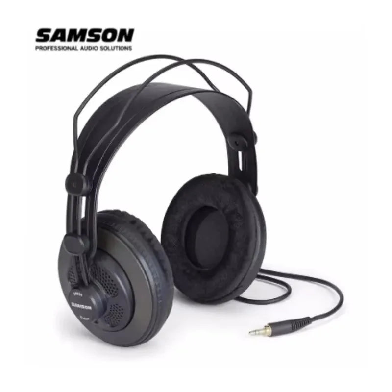 Original Samson SR850 monitoring HIFI headset Semi-Open-Back Headphones for Studio without retail box