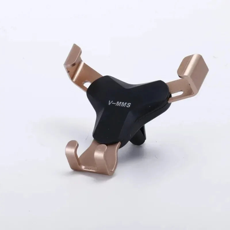 Y-shaped Gravity Car Mobile Phone Holder Car Mounted Air Vent Clip Cellphone Stand Support GPS Navigation Bracket for Smartphone