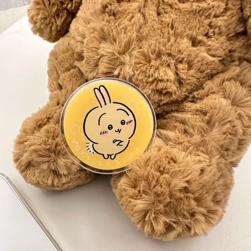 Cute Japan Anime Chiikawa usagi Hachiware For Magsafe Magnetic Phone Grip Tok Stand For iPhone Foldable Wireless Charging Holder
