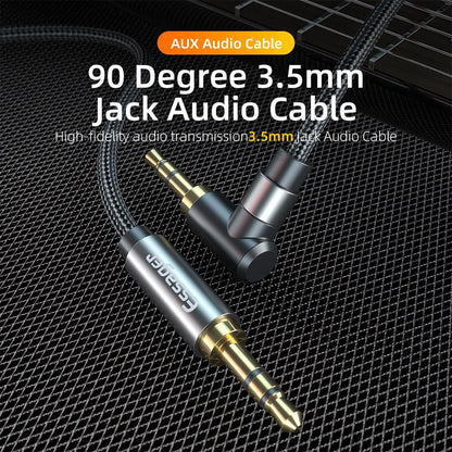 ESSAGER AUX Cable 3.5mm Jack Audio Cable For Speaker Wire Headphone Car 3.5mm Jack Hifi Aux Adapter Cord For Xiaomi Samsung