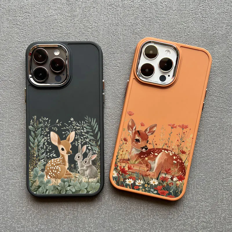 Christmas Santa Elk Silicone Phone Case For IPhone 12 13 11 Pro Max 14 15 16 Pro Max Plus XR XS X 7 8 SE2 Shockproof Back Cover