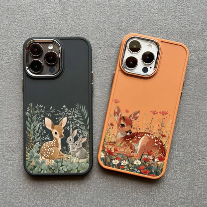 Christmas Santa Elk Silicone Phone Case For IPhone 12 13 11 Pro Max 14 15 16 Pro Max Plus XR XS X 7 8 SE2 Shockproof Back Cover