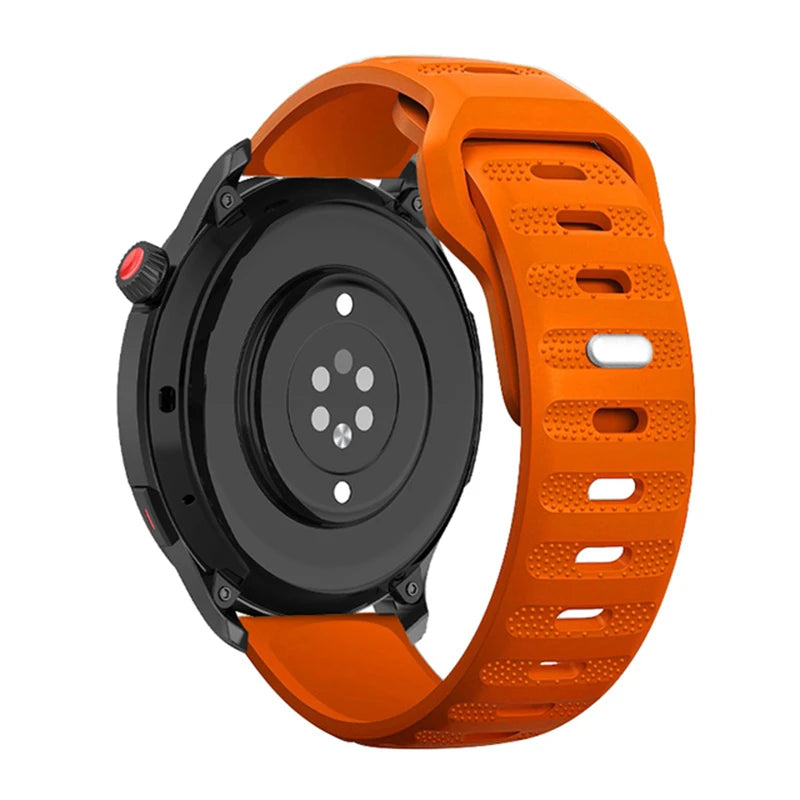 22mm 20mm Silicone Band For Huawei Watch 4/3/GT3-2 Pro Amazfit GTR 4/GTS 4 Soft Breathable Belt Samsung Galaxy Watch 6/5/4 strap