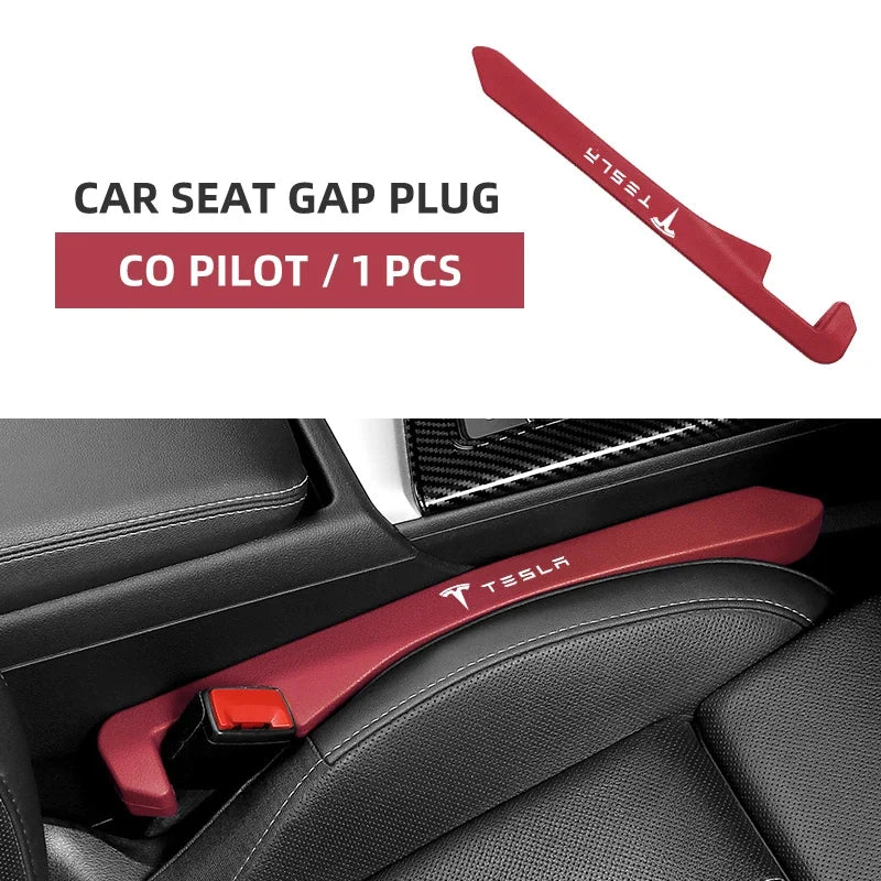 1pcs Car Seat Side Filling Strip Gap Car Interior Decoration Supplies for Tesla Model 3 2022 X S Cc3 Cybertruck 2021 Y Juguete