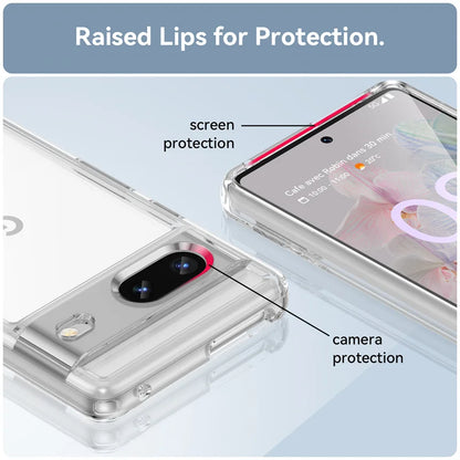 For Google Pixel 7 Case Cover Google Pixel 7 Capa Shockproof Bumper Clear Transparent Multicolour Fundas Google Pixel 7 8 Pro 7A