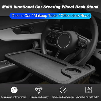 Car Steering Wheel Dining Table Bracket Car Table Car Laptop Computer Desk Mount Stand Table Sturdy And Durable Vehicle Table
