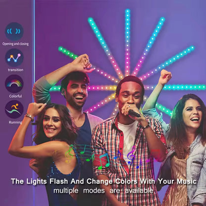5V USB RGBlC Firework Strip Lights LED Bluetooth APP Control Smart Lamp Sync Music Bedroom Decor Dream Light LED Strip Light