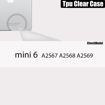 Clear Case For Ipad Pro 11 12.9 10.5 9.7 9th Generation With Pencil Holder Cover Ipad Mini 6 Air 5 4 3 2 1 10th 8 7 5 Tpu Case