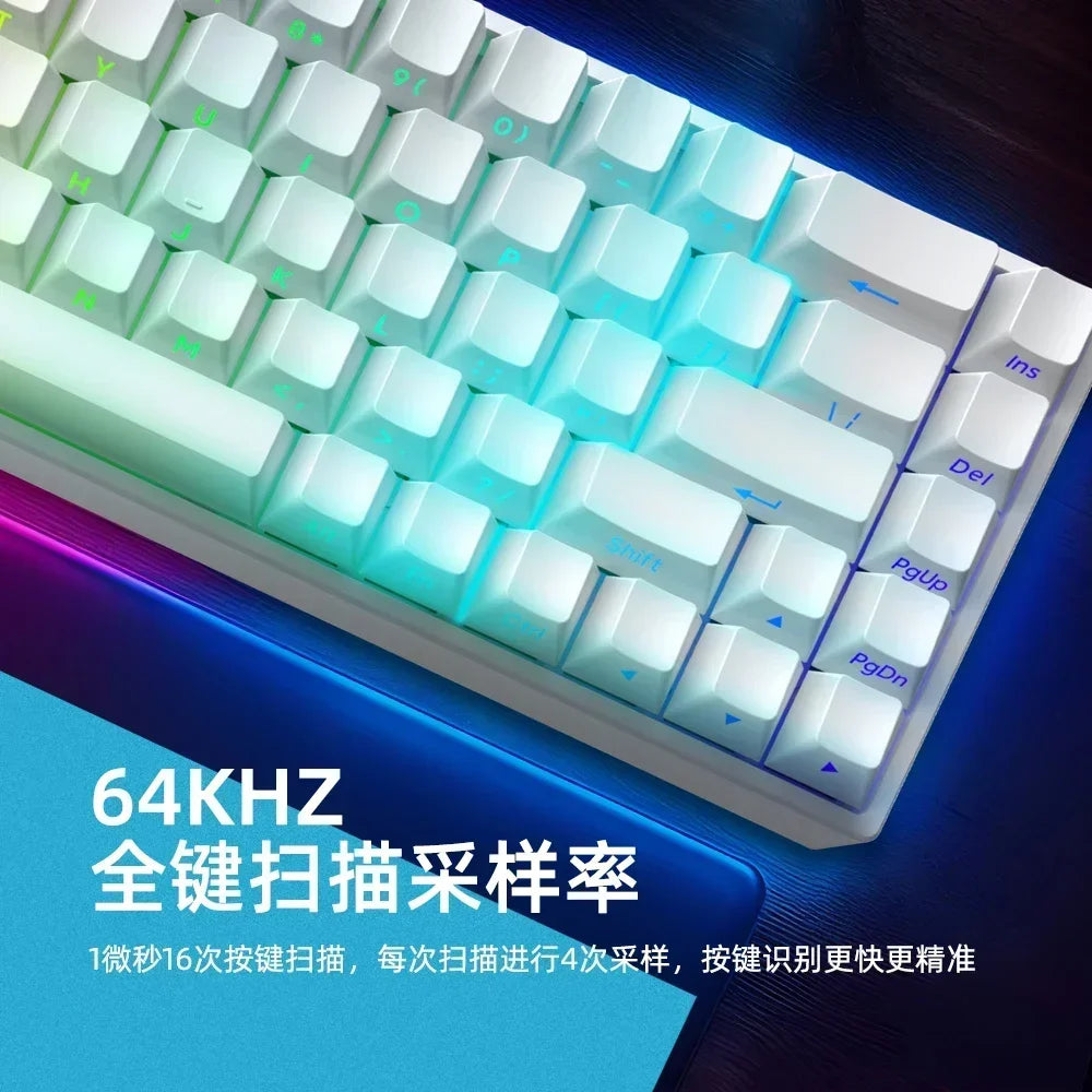 IROK Mars68 PRO Magnetic Switch Gaming E-sport Wireless Mechanical Keyboard RGB Long Battery Custom Hot Swap Gaming Accessories