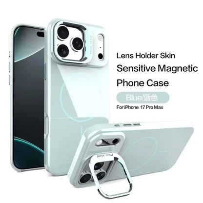 Bright high transparency magnetic case suitable for iPhone17Air 17Pro 16 15 14 13ProMax scratch resistant wireless charging case