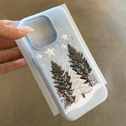 Funda For Samsung Galaxy A16 A56 5G A17 A55 Case Christmas Tree Phone Case For Galaxy S25 FE S24 S23 Ultra Plus S22 Back Cover