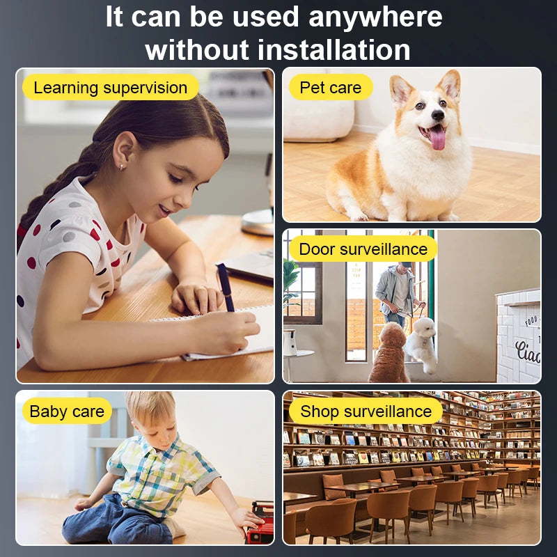 New WiFi Mini Camera Wireless Video Recorder Voice Recorder Security Monitoring Camera Smart Home For Infants And Pets 2025