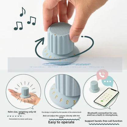 BRUNO Bluetooth audio, magnetic suction and waterproof speaker, high sound quality home mini wireless player