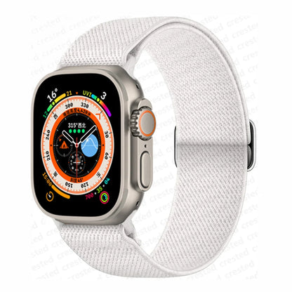 Scrunchie Strap for Apple watch band 45mm 44mm 40mm 41mm 42mm 46mm 49mm Elastic Nylon bracelet iWatch 11 10 9 8 7 6 se Ultra 3/2