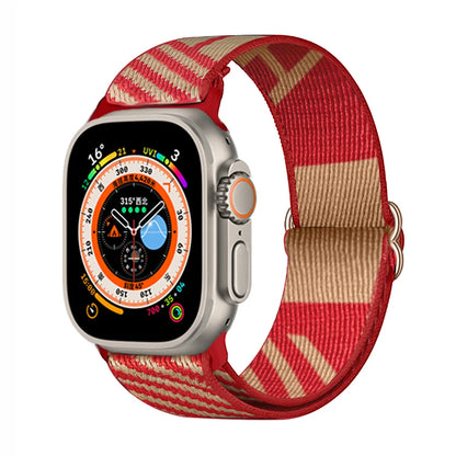 Scrunchie Strap for Apple watch band 45mm 44mm 40mm 41mm 42mm 46mm 49mm Elastic Nylon bracelet iWatch 11 10 9 8 7 6 se Ultra 3/2