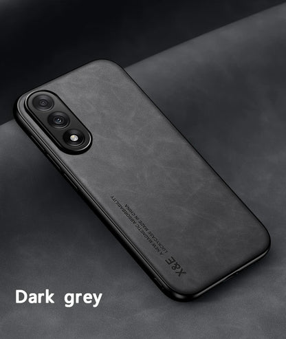 Magnetic Sheepskin Leather Case For Samsung Galaxy S25 S24 S23 S22 S21 S20 Ultra FE S25 Edge S10 S9 Plus Soft Shockproof Cover