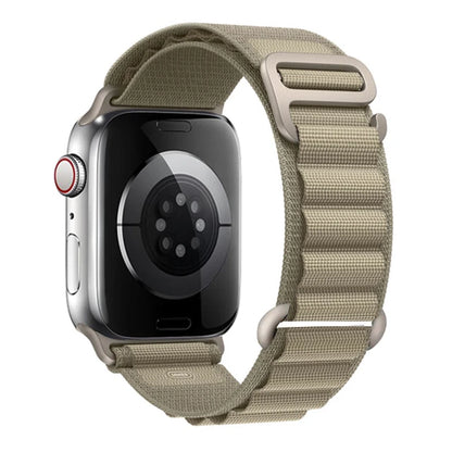 for Apple watch Straps 45mm 46mm 49mm 42mm iwatch Band 44mm 41mm 40mm Nylon Alpine bracelet correa Series 10 9 8 7 6 SE Ultra 2