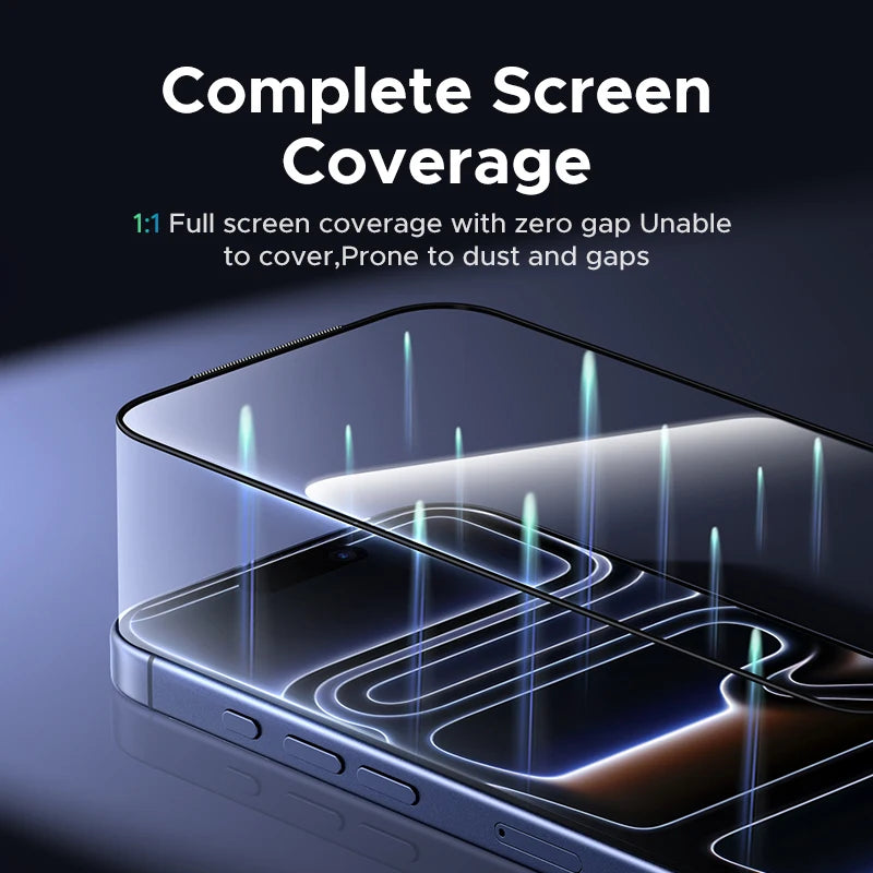 UGREEN 1/2pcs Dust-free Screen Protector For iPhone 17 Pro Max Tempered Glass For iPhone 17 Pro Screen Protectors 17Pro Air Film
