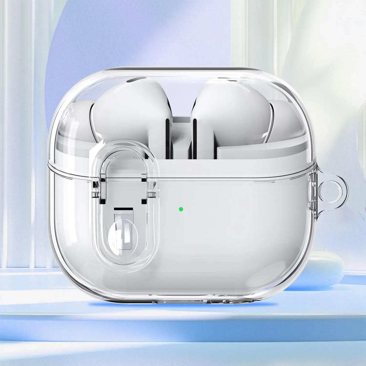 2024 Earphone Cover For Samsung Buds 3 Pro Case Transparent TPU + PC Secure Lock For Samsung Galaxy Buds3 Buzz 3 Pro Cases Hook