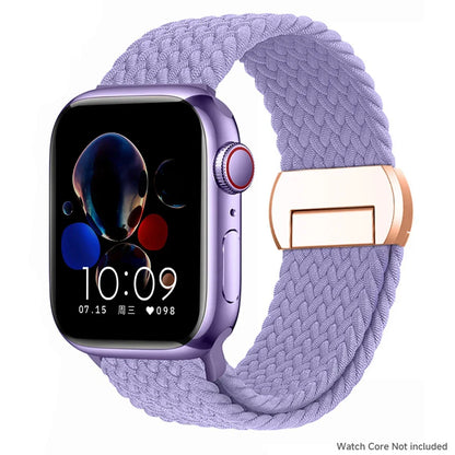 Magnetic Nylon Strap for Apple Watch Band Ultra 2 3 49mm 46mm 42mm Bracelet Iwatch Series 10 9 8 7 6 SE 5 4 38 45 41mm 44mm 40mm