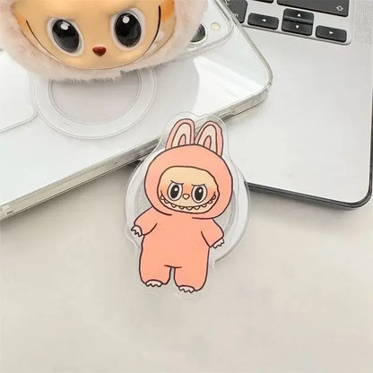 NEW Korea INS Y2K Cartoon Holder For Magsafe Pop.sockets Magnetic Griptok Grip Tok Stand Foldable Phone Bracket Case Accessories