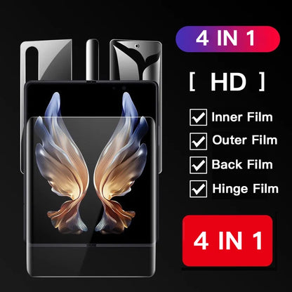 Hydrogel Soft TPU Film For Samsung Galaxy Z Fold 7 6 5 4 3 2 SE 5G Inner Outer Hinge Sticker Full Body Screen Protector