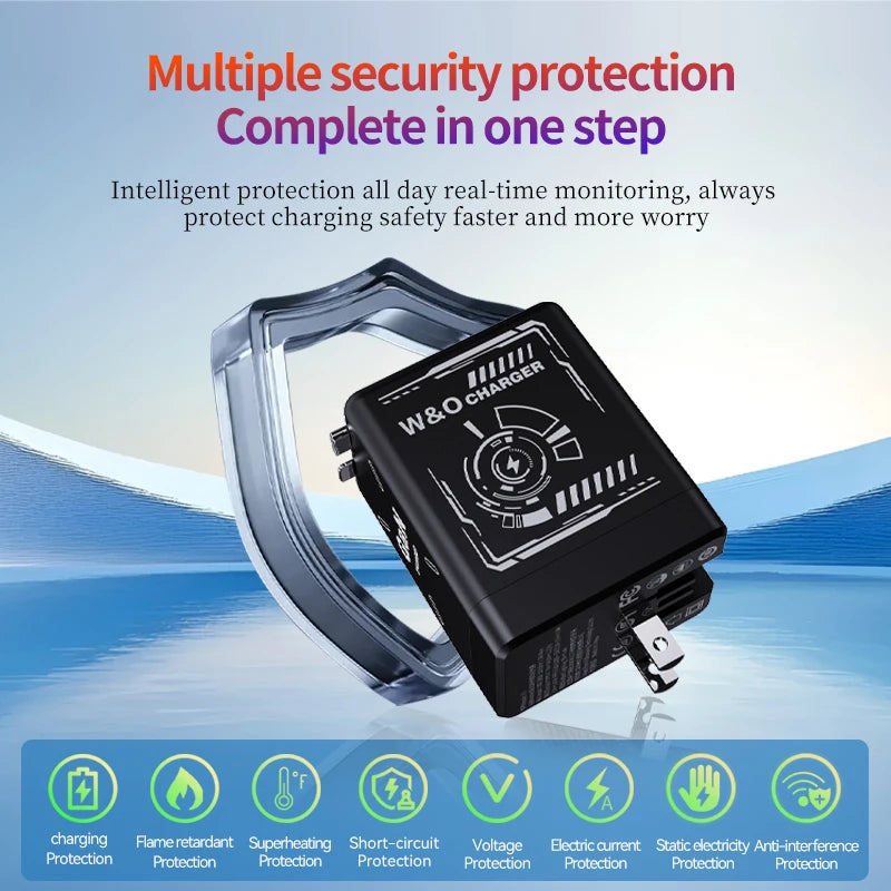 W&O GaN Fast Charging 20W Cable Type C and Lightning Liquid Silicone Cable for iPhone 14 15 Pro Max Xiaomi Realme Redmi ﻿