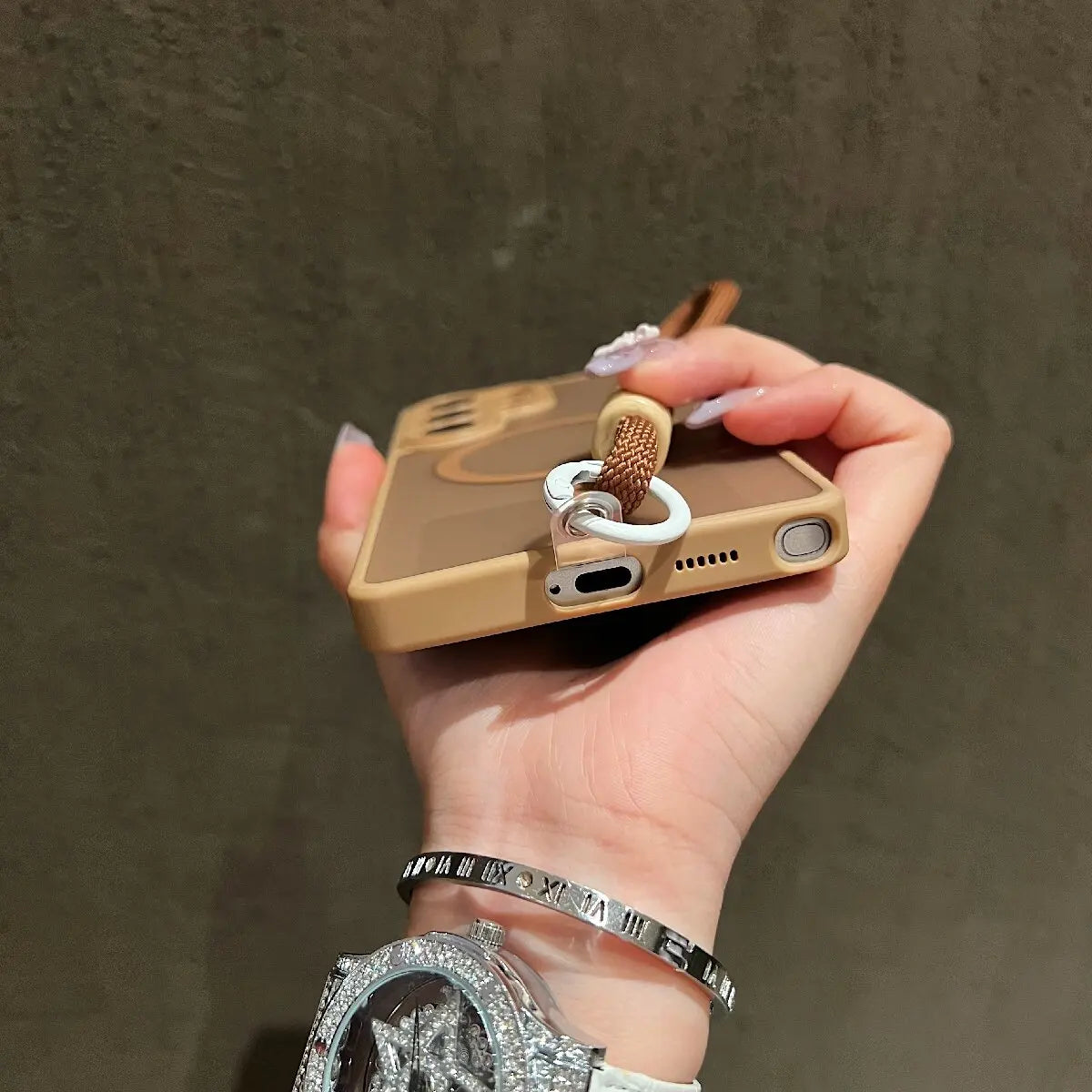 New Matte Translucent With Lanyard Shockproof Magnetic Cover for Samsung Galaxy S25 Edge S24 S23 Ultra Plus S24FE Magsafe Case