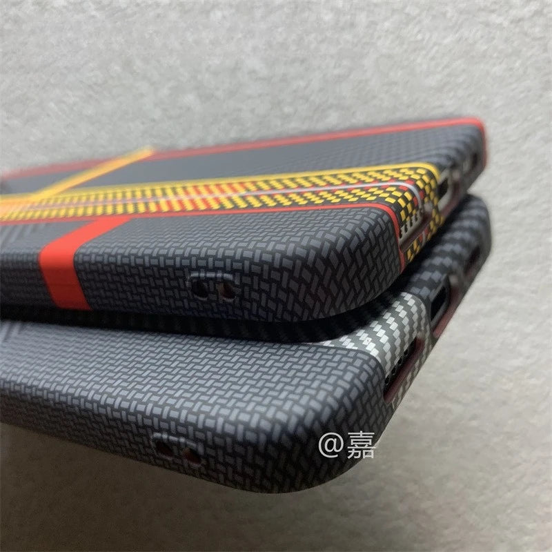 Color Collision MagSafe Hard Cover Case for iPhone 16 15 Pro Max Plastic PC Carbon Relief Shell Camera Lens Alloy Armor Fundas