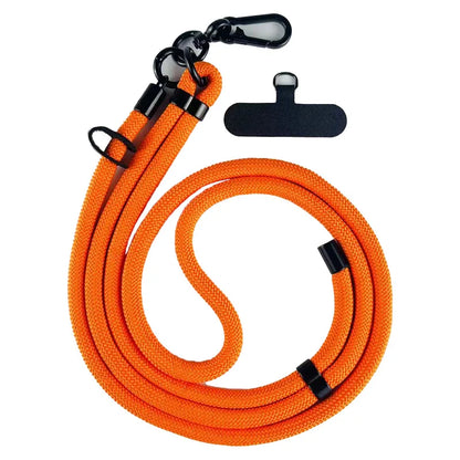 8MMx120CM Bold Long Mobile Phone Lanyard Universal Crossbody Hanging Shoulder Strap Detachable Neck Cord Anti-Lost Lanyard
