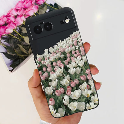 For Cover Google Pixel 6 Case Cute Cat Cartoon Bumper Back Shockproof Soft TPU Case For Google Pixel 6A 6PRO Pixel 6 Phone Cases