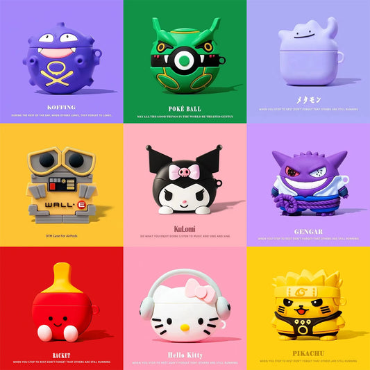 Cartoon Case For Samsung Galaxy Buds 3 Pro Silicone Soft Shell Buds3 Protective Sleeve Funda - covers4phones