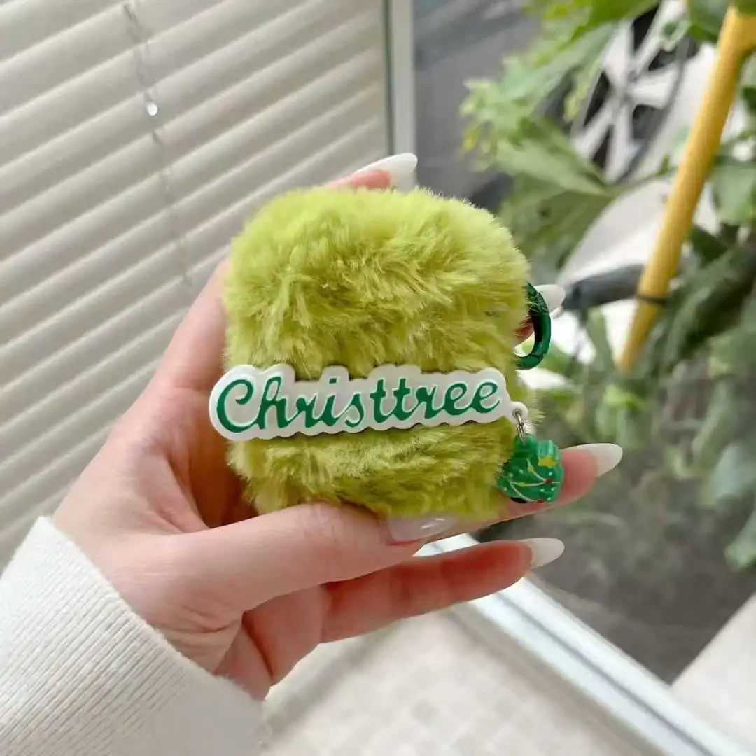 For AirPods Pro 3 Airpod 4 3 2 1 Pro2 Case Cute Christmas Tree Santa Claus Reindeer Bluetooth Earbuds Protective Earphone Cover