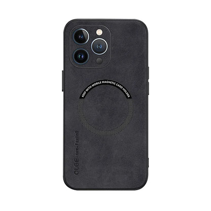 Magnetic For Magsafe Leather Case For iPhone 15 14 Pro Max 14pro 12 13 Pro Max 11 16 Luxury Wireless Charge Shockproof Cover