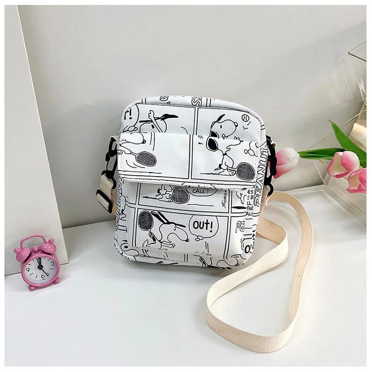 2025 The New Cartoon Corner Creature Snoop Shoulder Diagonal Handbag Purses and Handbags Crossbody Bags for Women