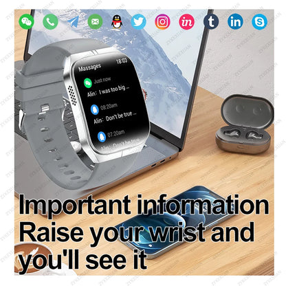 2025 New HD  AMOLED screen For OPPO Watch 4 Pro Sports Smart Watches Men GPS Track Waterproof Bluetooth Call NFC Smart Watch