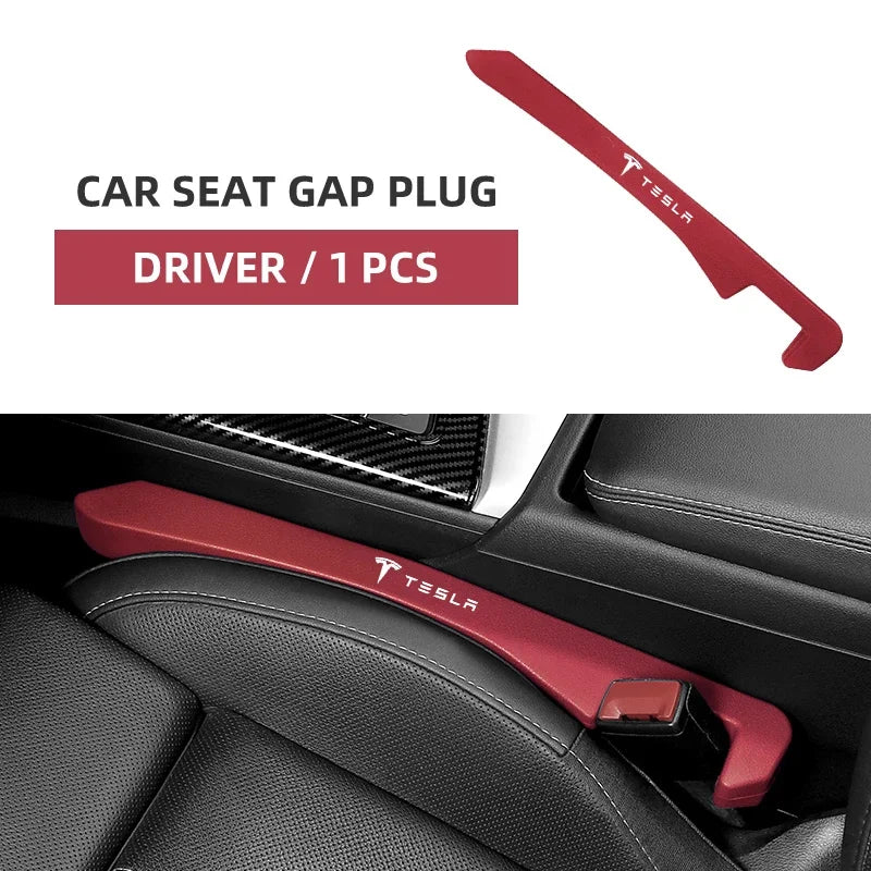 1pcs Car Seat Side Filling Strip Gap Car Interior Decoration Supplies for Tesla Model 3 2022 X S Cc3 Cybertruck 2021 Y Juguete