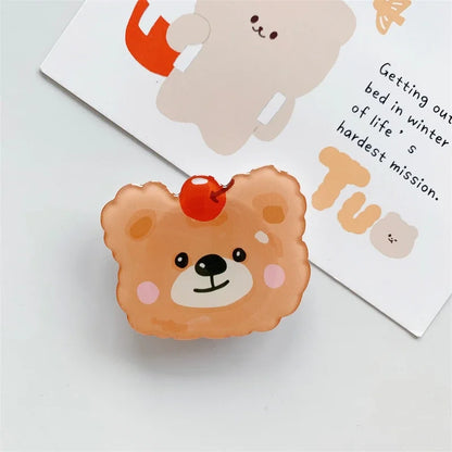 Cartoon Animal Folding Mobile Phone Grip Holder Socket Pocket Support for IPhone Samsung Finger Ring Griptok Expanding Bracket