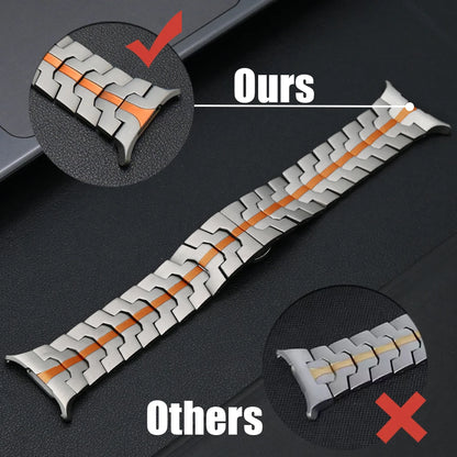 Titanium Band for Samsung Galaxy Watch Ultra 2025 Men Bracelet Luxury Metal Strap for samsung 7 ultra GALAXY ULTRA 47MM Correa